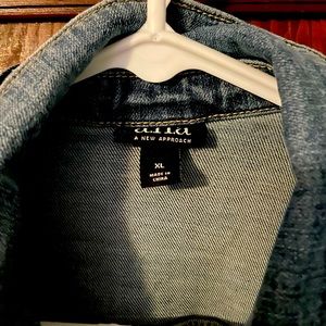 Heavy Jean jacket, xl, worn twice